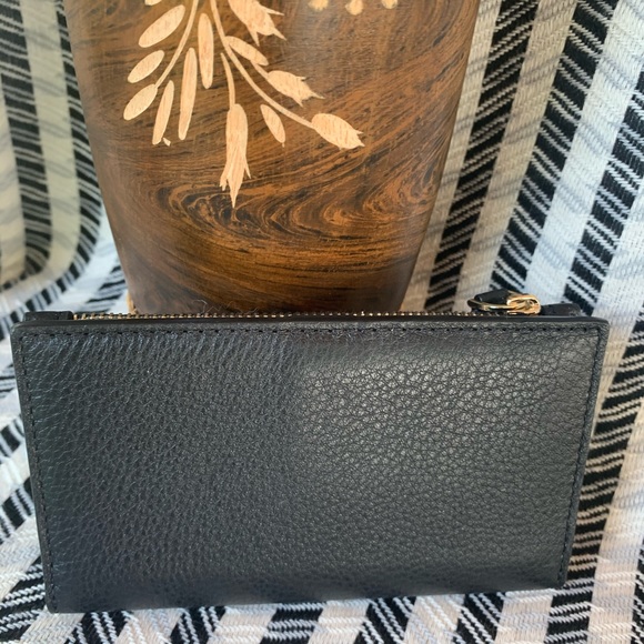 Small slim bifold wallet Kate spade Jackson black - Picture 3 of 5